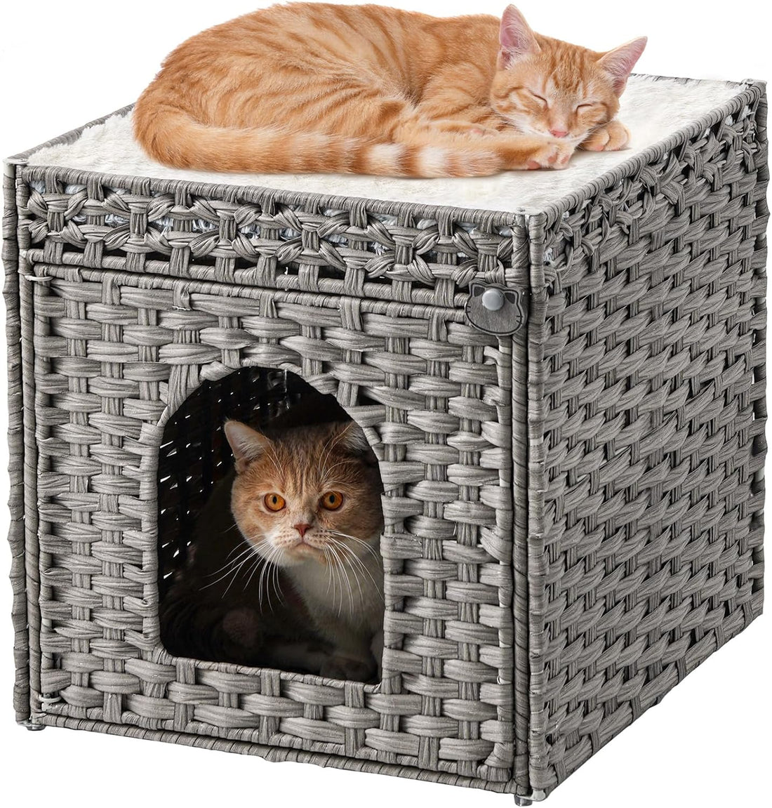 SETVSON Cat Beds for Indoor Cats Extra Large Double Cat Cave