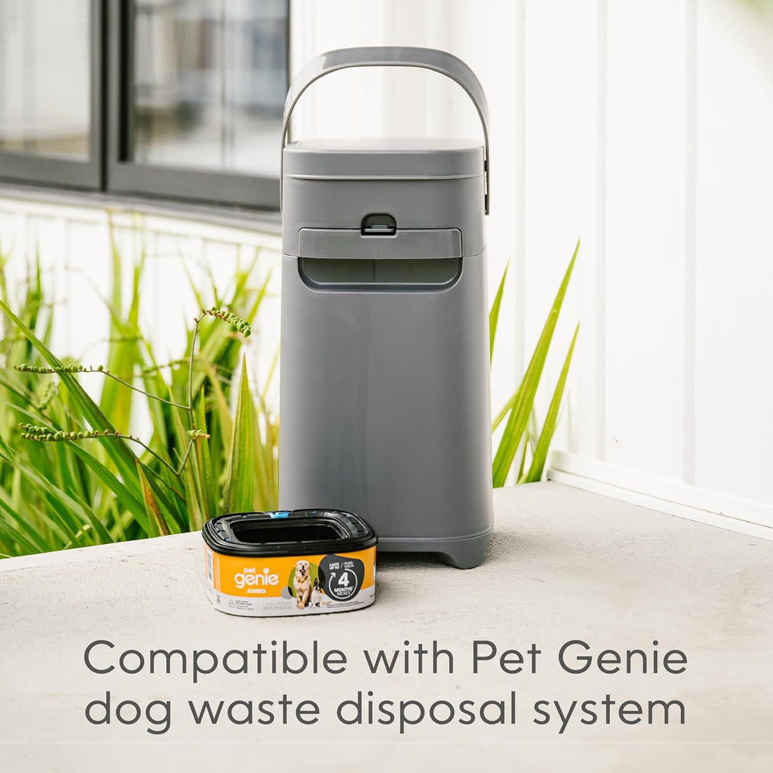 Pet Genie Refill Bags | Jumbo 2-Pack, 56 Total ft