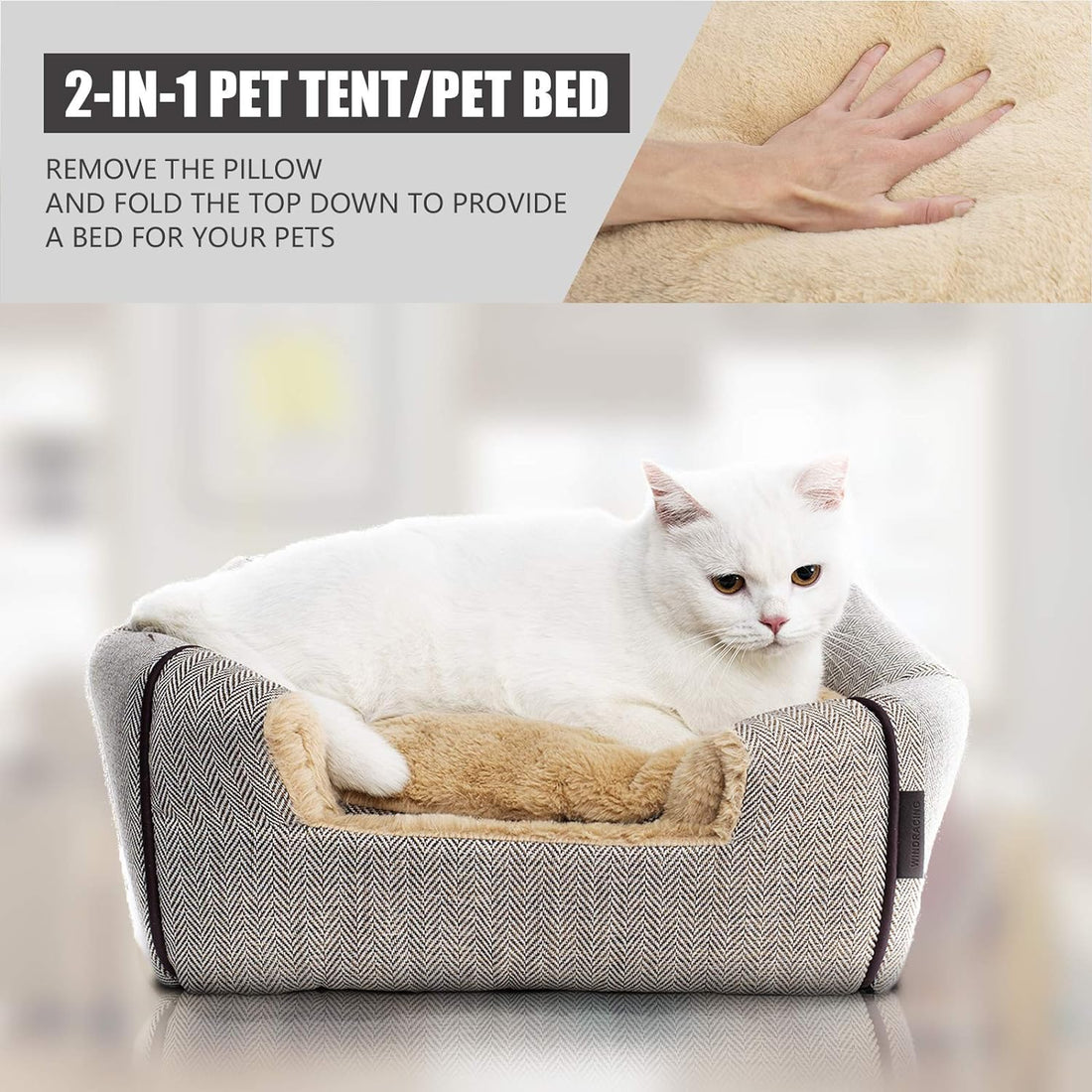 WINDRACING Cat Bed for Indoor Cats