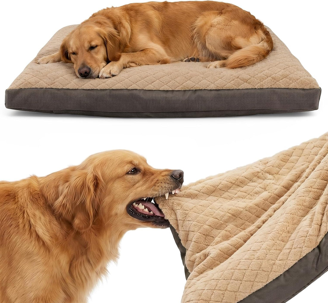 GASUR Indestructible Chew-Proof Dog Bed for Large Dogs