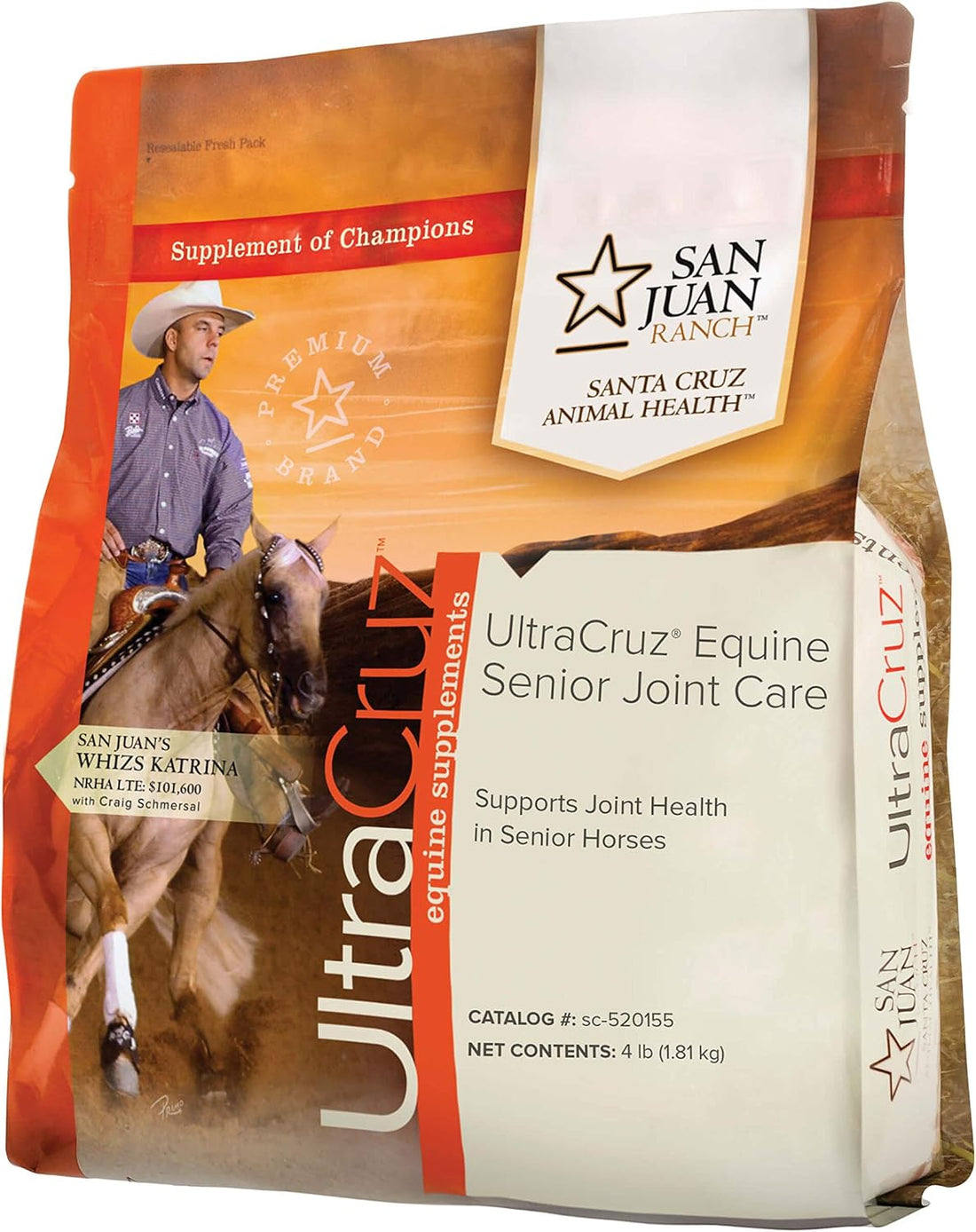 UltraCruz® Equine Senior Joint Care for Horses, 4 lb, pellets
