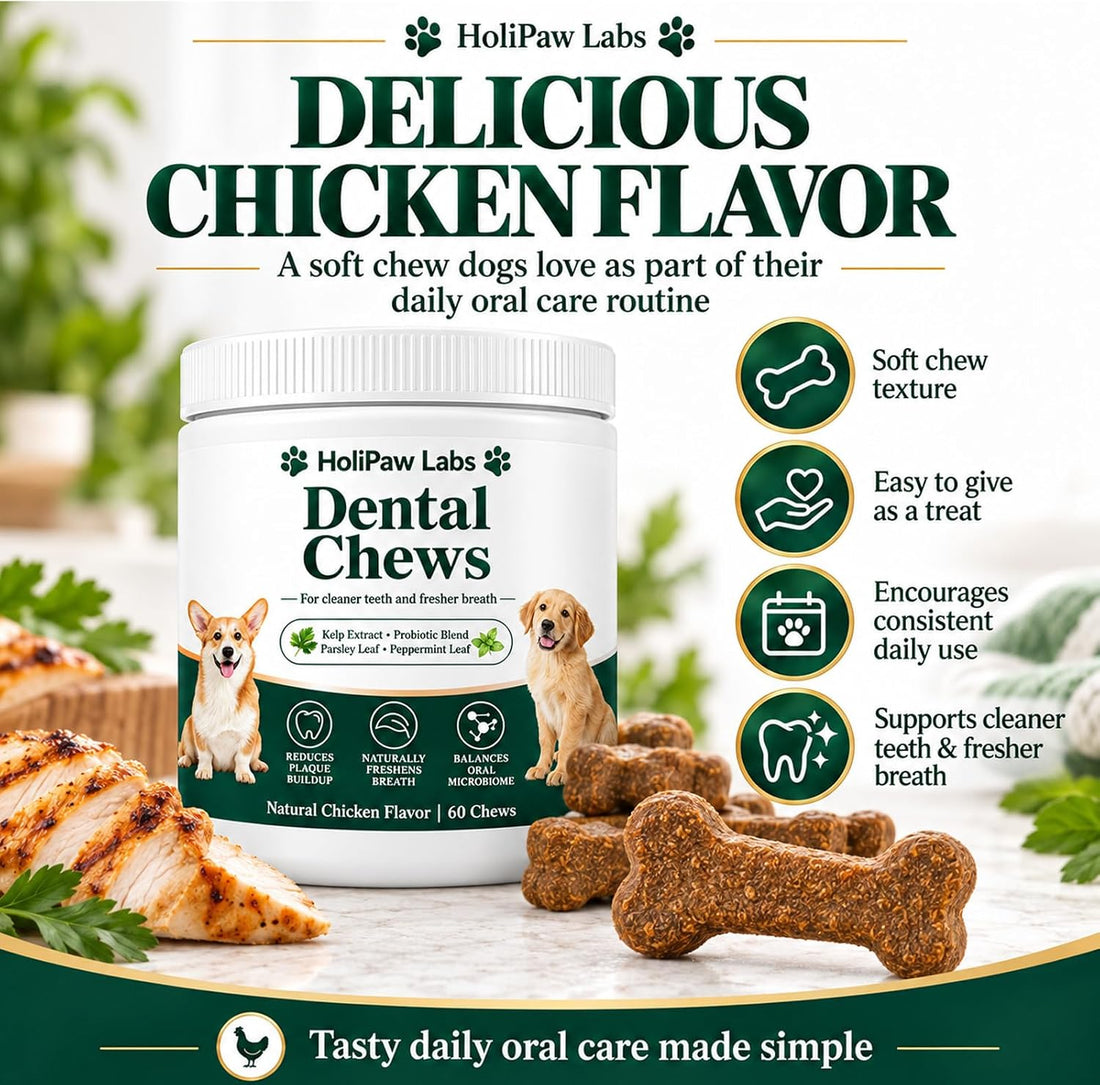 Holipaw Dental Chew,60 Chews