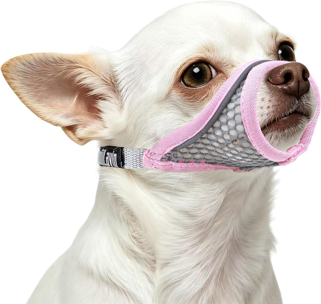 Dog Muzzle, Soft Mesh Muzzles for Small Dogs