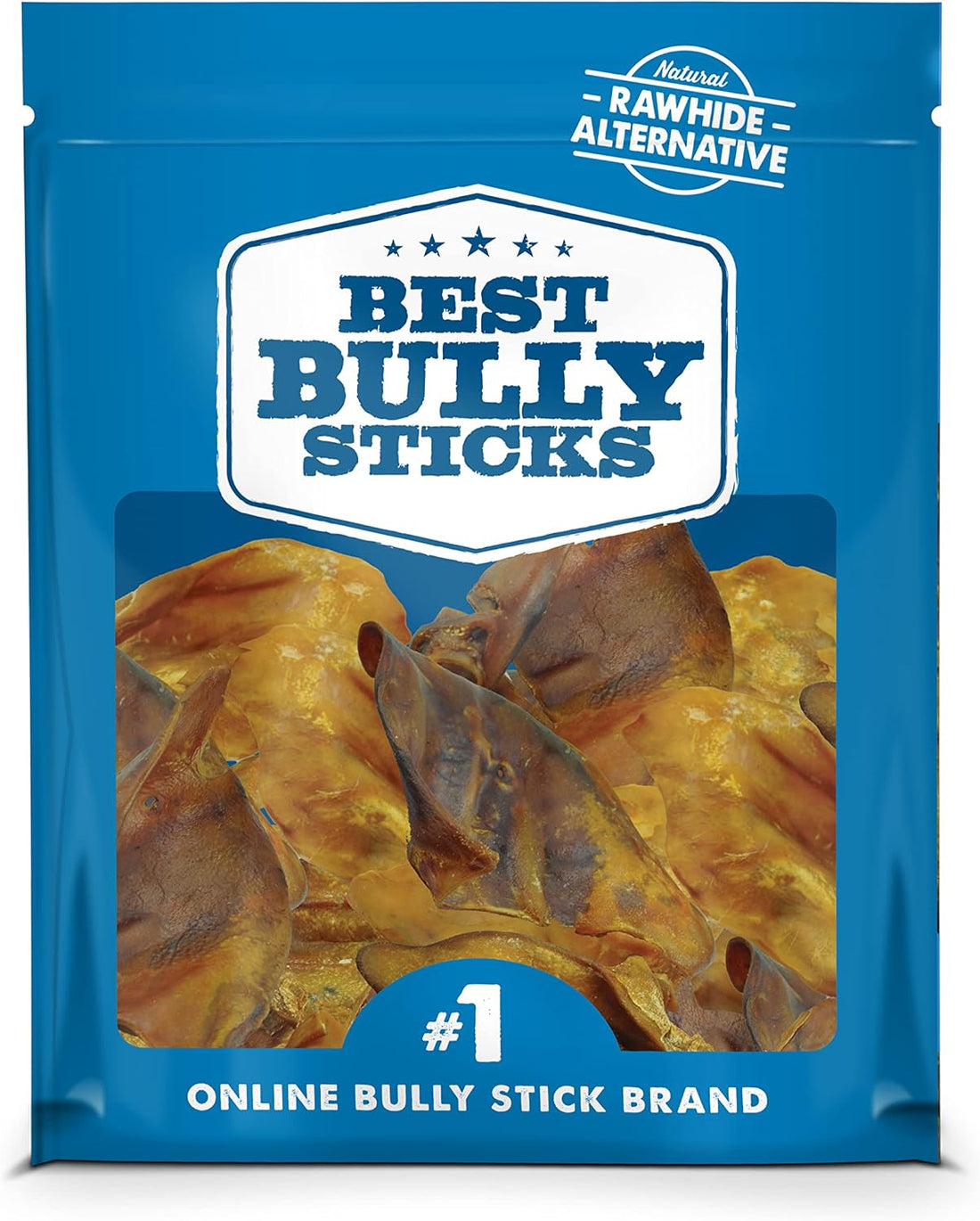 Best Bully Sticks Pig Ears - 25 Count - All Natural