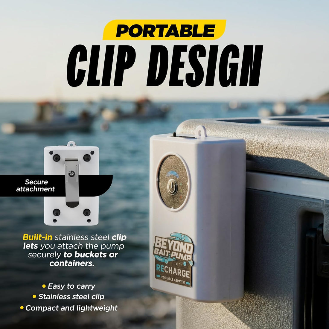 Beyond Fishing Mini Bait Pump Aerator