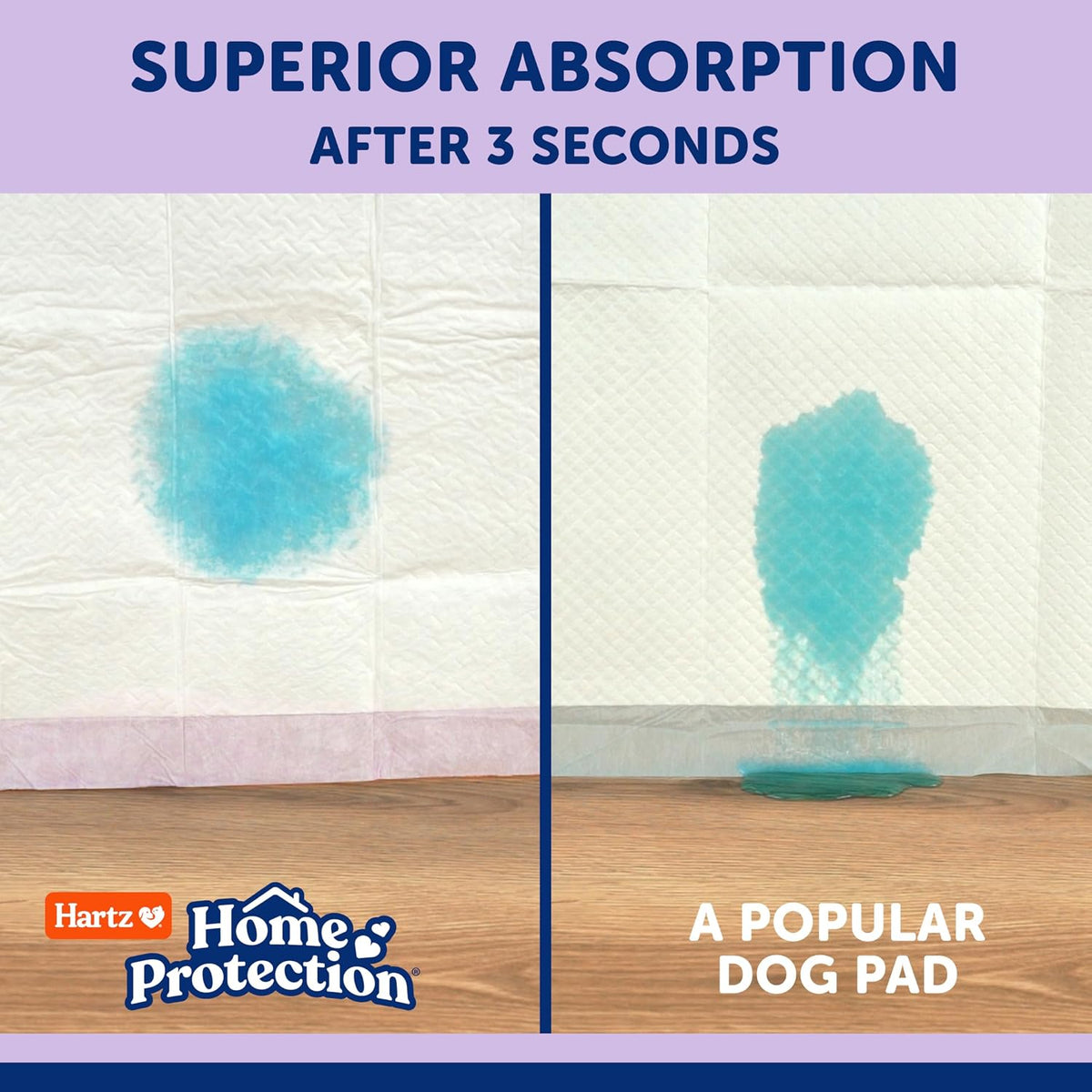 Hartz Home Protection Lavender Scent Odor Eliminating Dog Pads, 3XL
