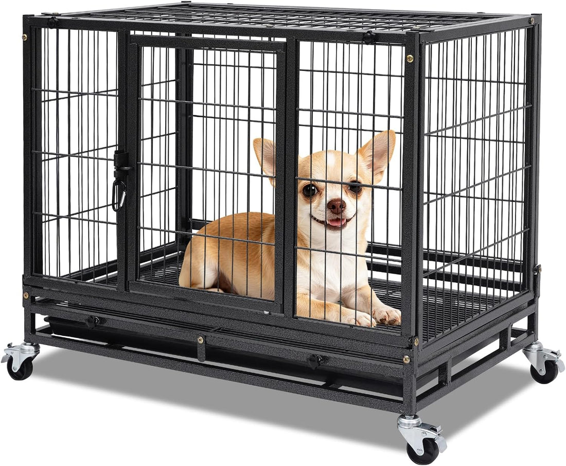 Homey Pet 31" Stackable Dog Crates
