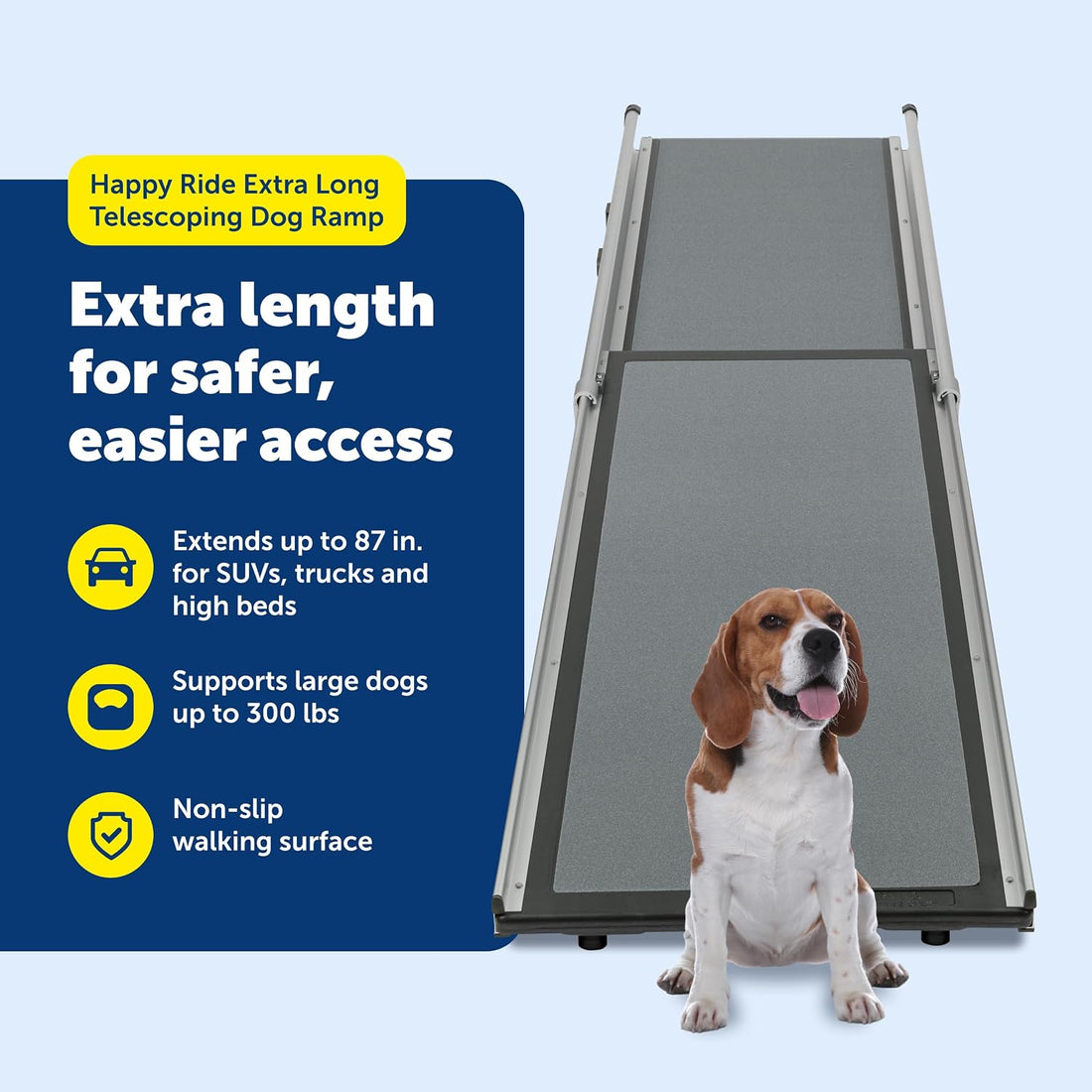 PetSafe Happy Ride Extra Long Telescoping Dog Ramp