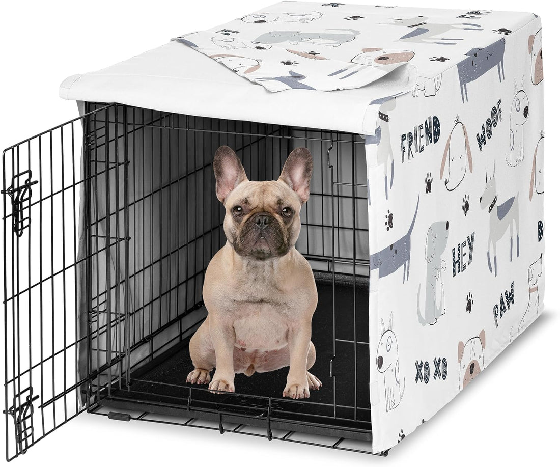 Sweet Jojo Designs 30in. Small/Medium Dog Crate Cover Pet Cage