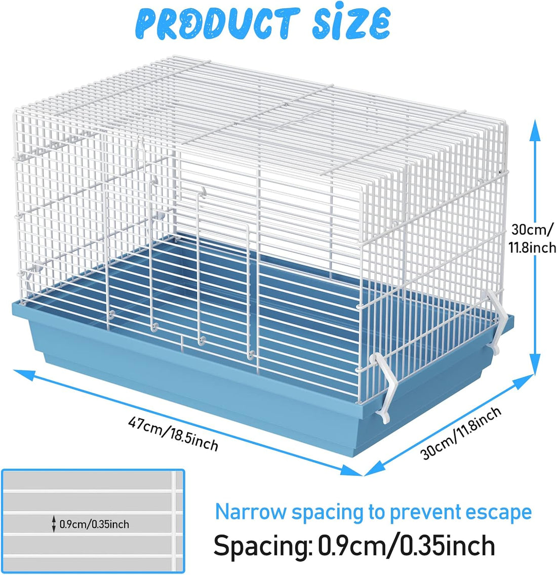 Hamster cage for Hamsters, Gerbils, mice, Rats