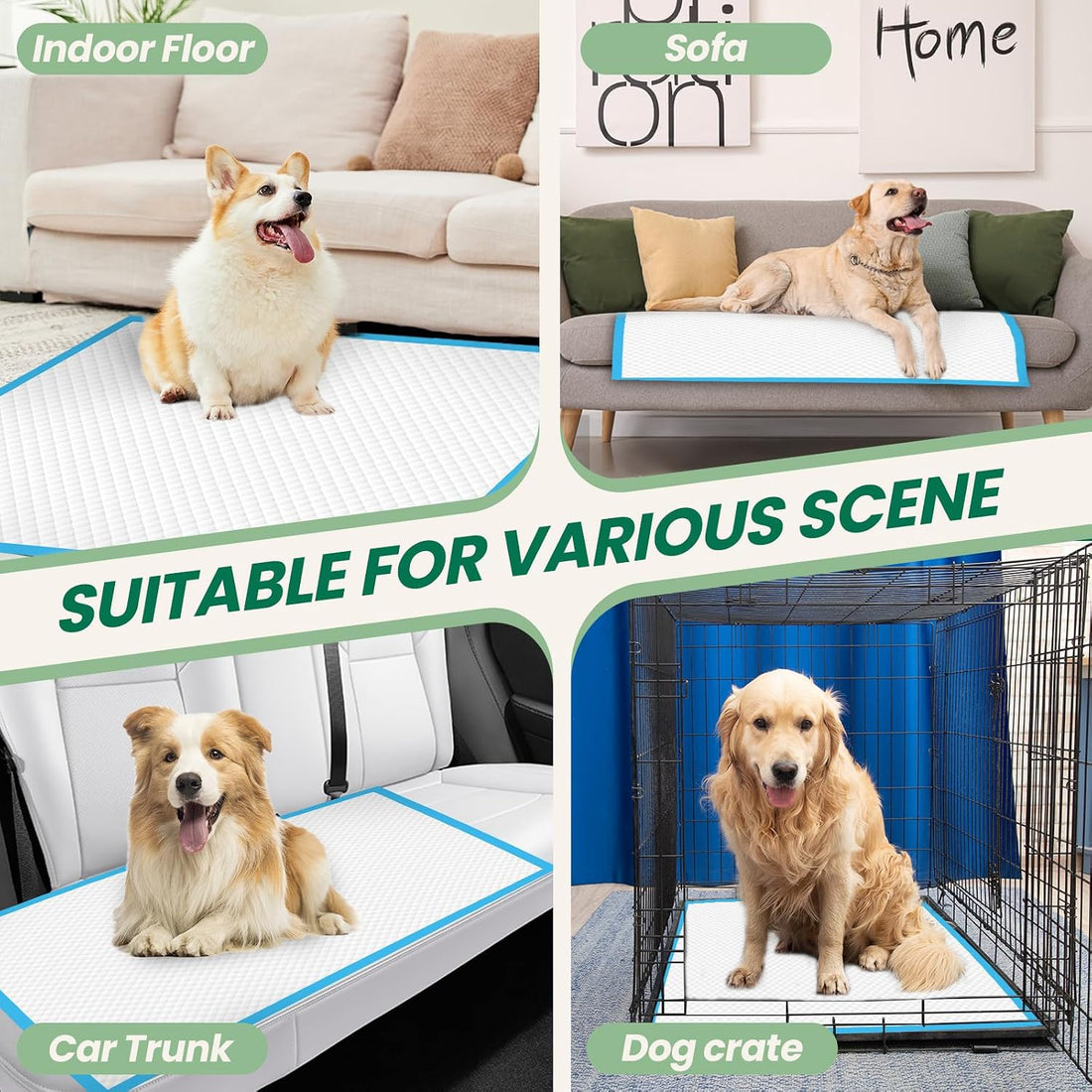 100 Count Large Dog & Cat Puppy Pee Pads