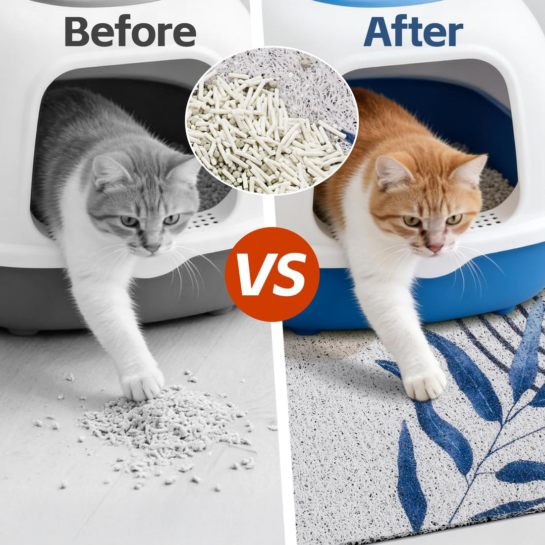 Cat Litter Mat Litter Trapping Mat