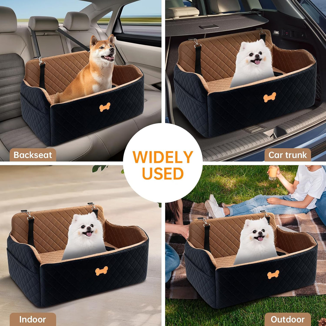 KEELUXE Car Seat for Large Size Dog