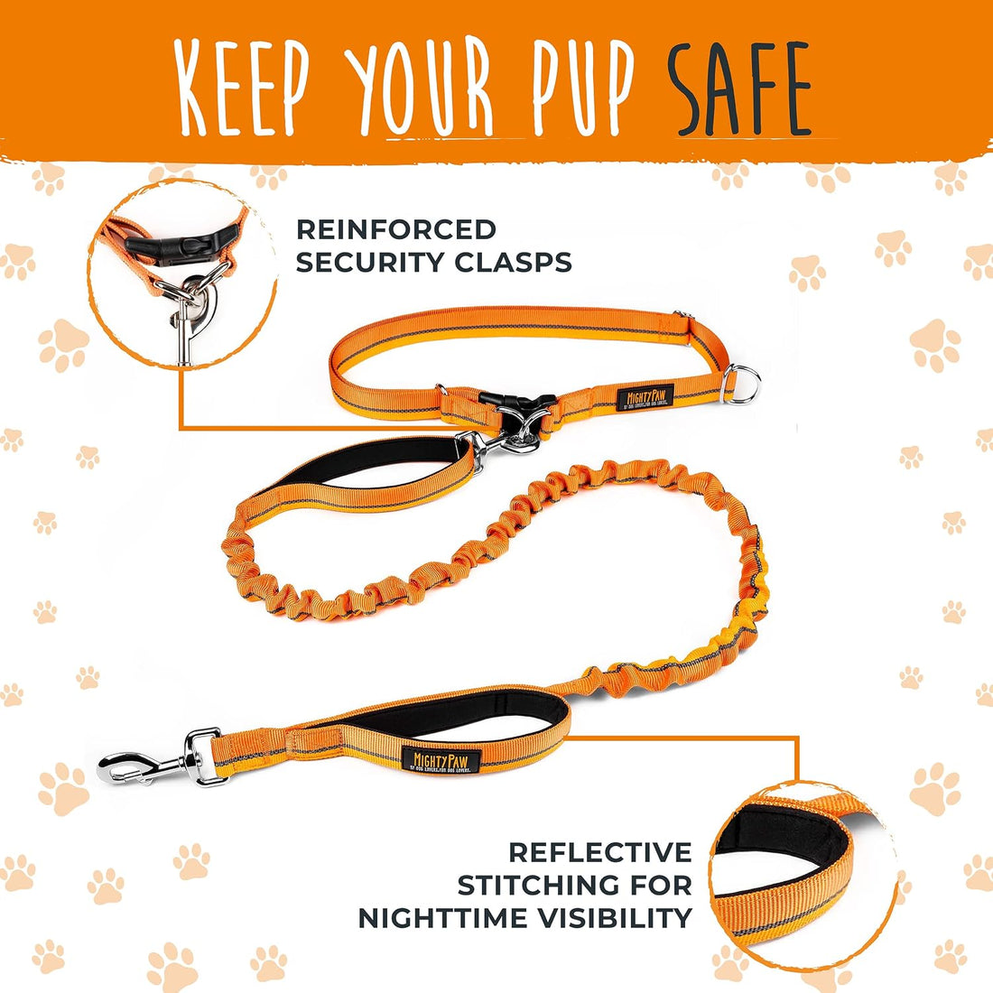 Mighty Paw Hands Free Dog Leash