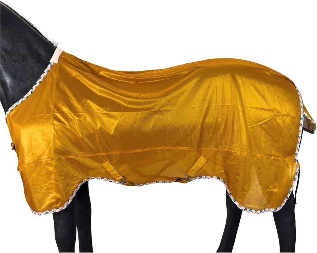 BARN & STABLE Breathable and UV Protective Tear-Resistant Mesh Horse
