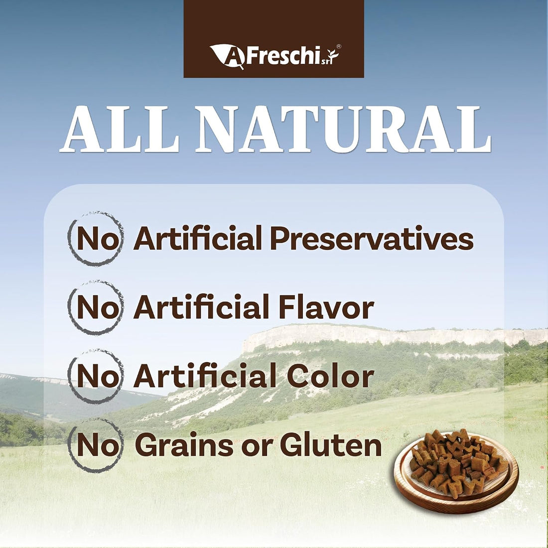 A Freschi srl® Air-Dried Dog Food Recipe, 1 lb