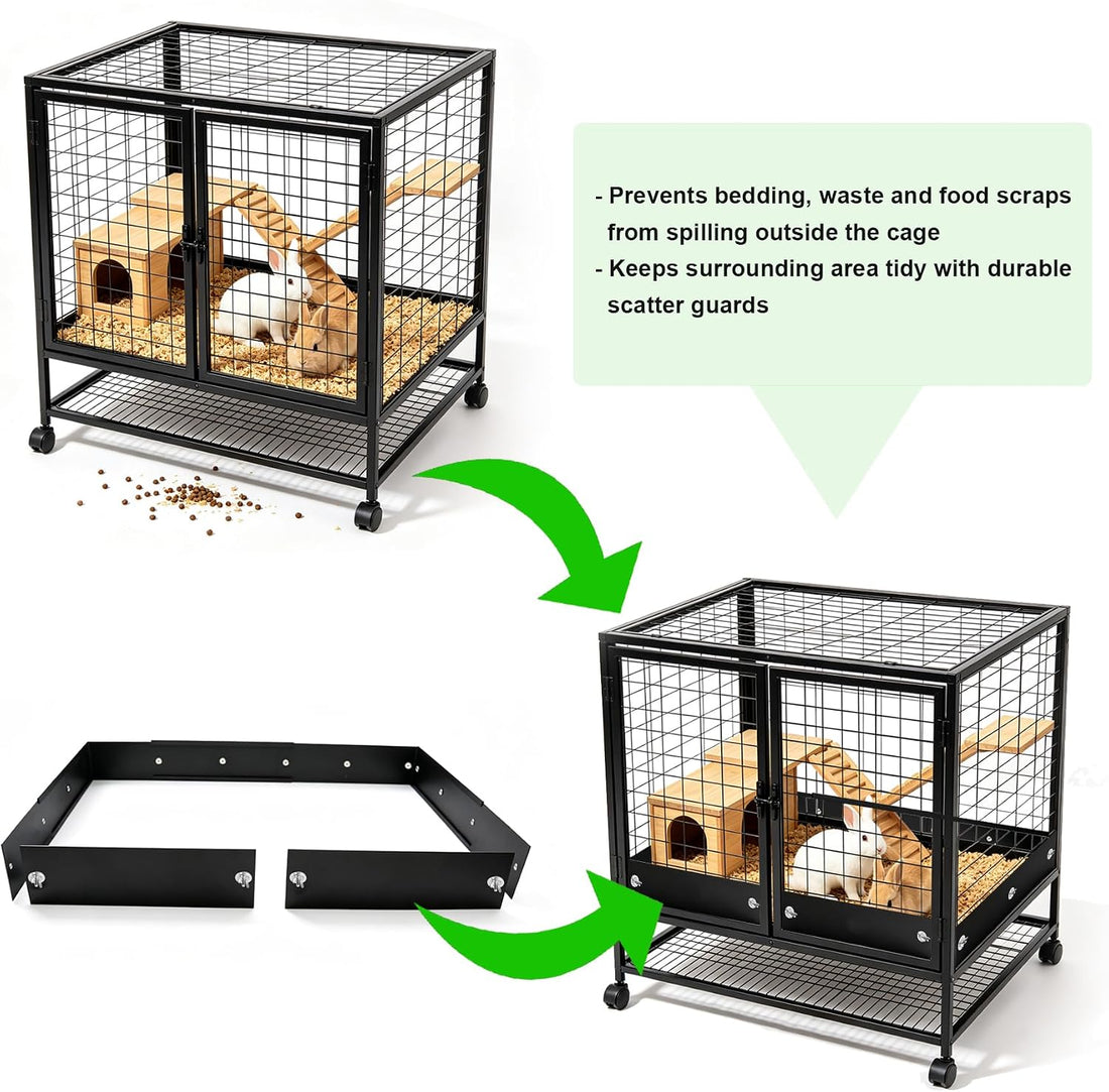 Zinc Plated Steel Scatter Guard for Critter Nation Cage