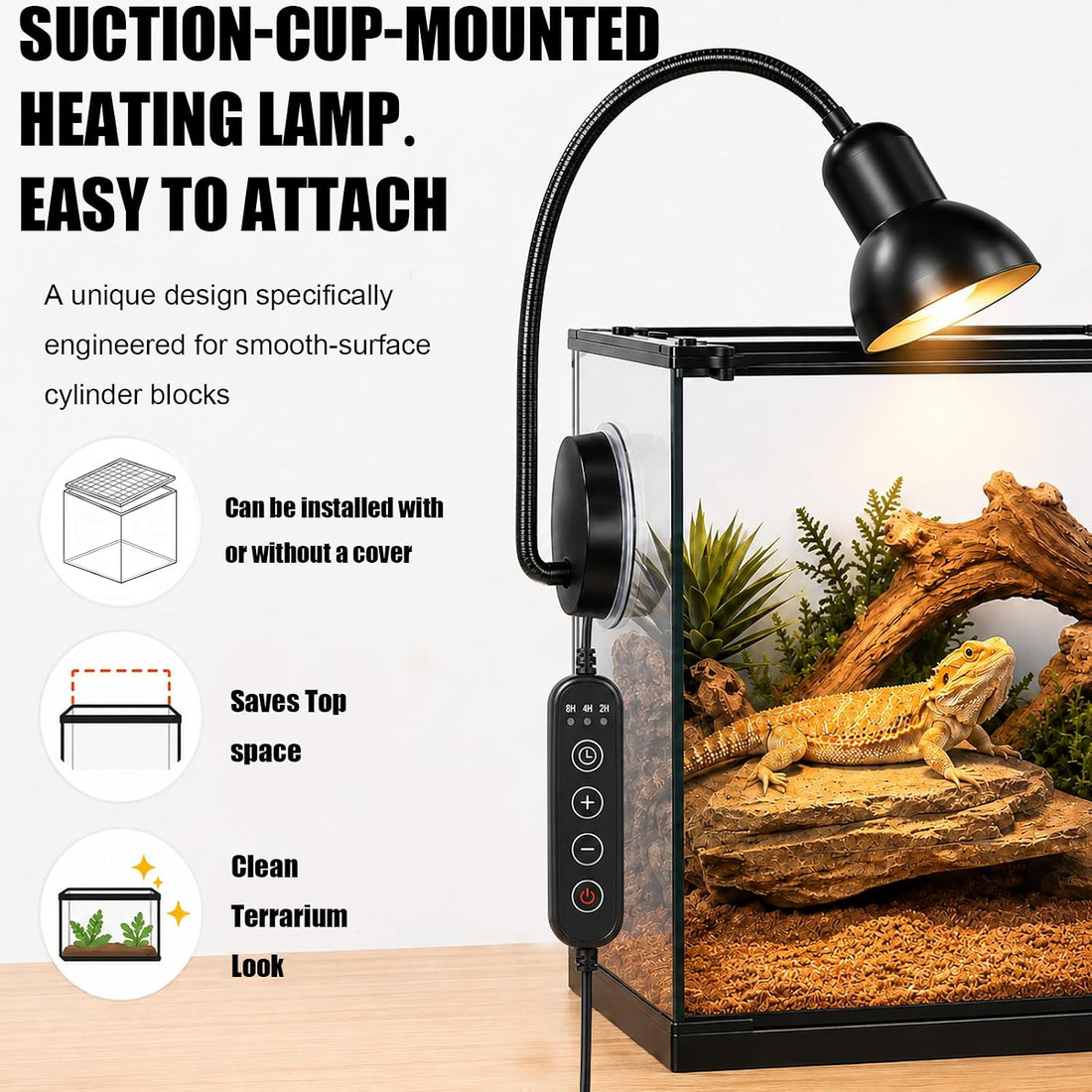 Reptile Heat Lamp, Turtle, Lizard, Chicks, Aquarium, Basking Lamp