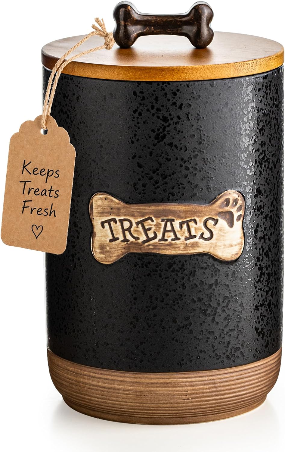 Miamolo Dog Treat Container with Lid