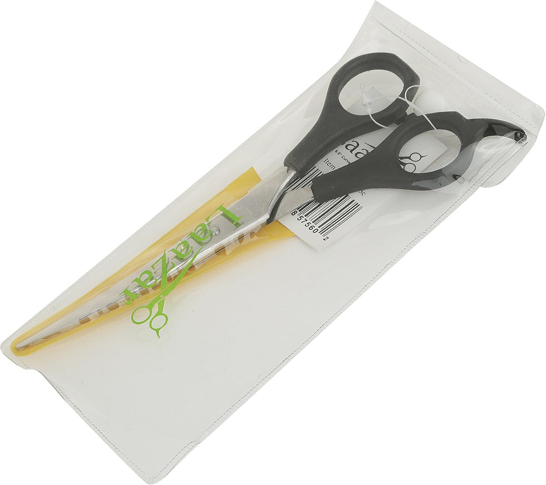 Laazar Curved Pet Grooming Scissors, 6.5" Shear
