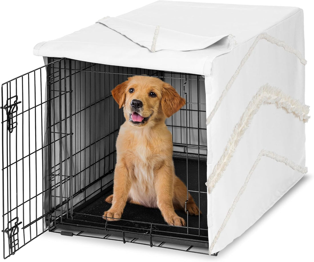 Sweet Jojo Designs 42in. Medium/Large Dog Crate Cover Pet Cage