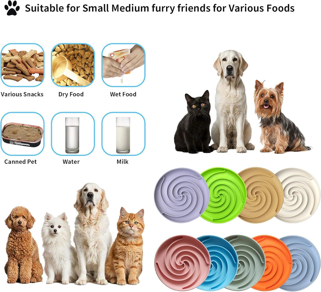 Bifeaw Slow Feeder Dog Bowls