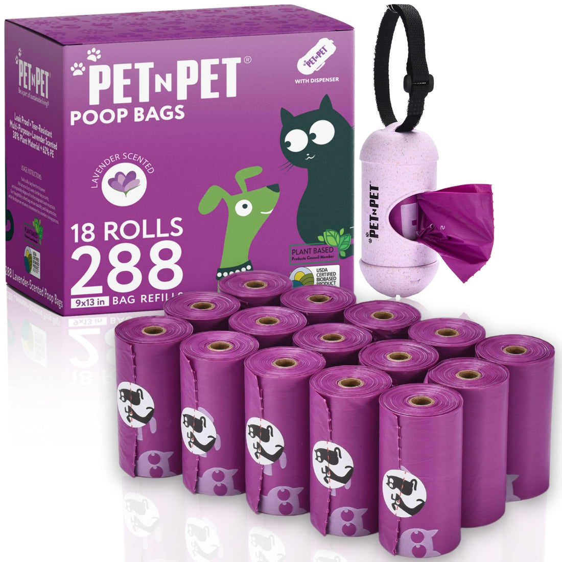 PET N PET Poop Bags for Dogs