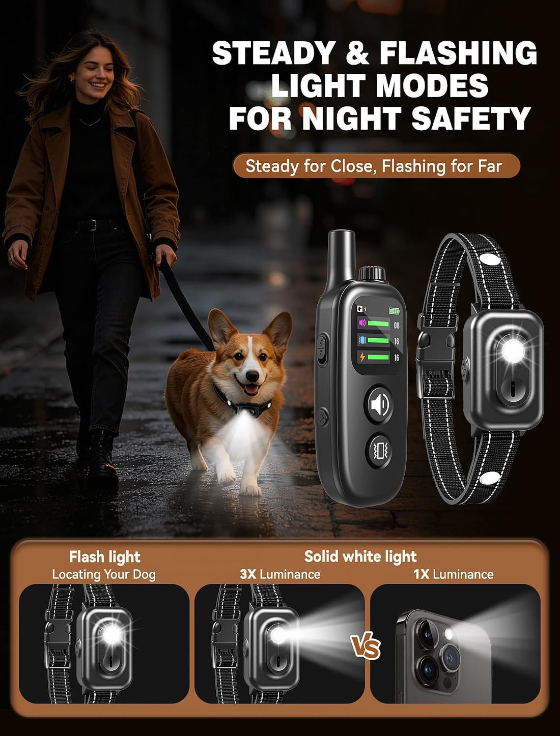 Small Dog Shock Collar with Remote