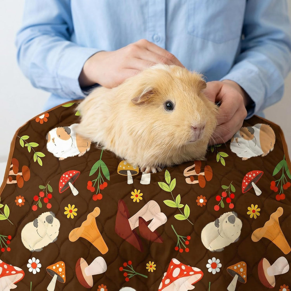 Guinea Pig Cage Liner, 49"x24" Bedding for Midwest Cage 2 Pack