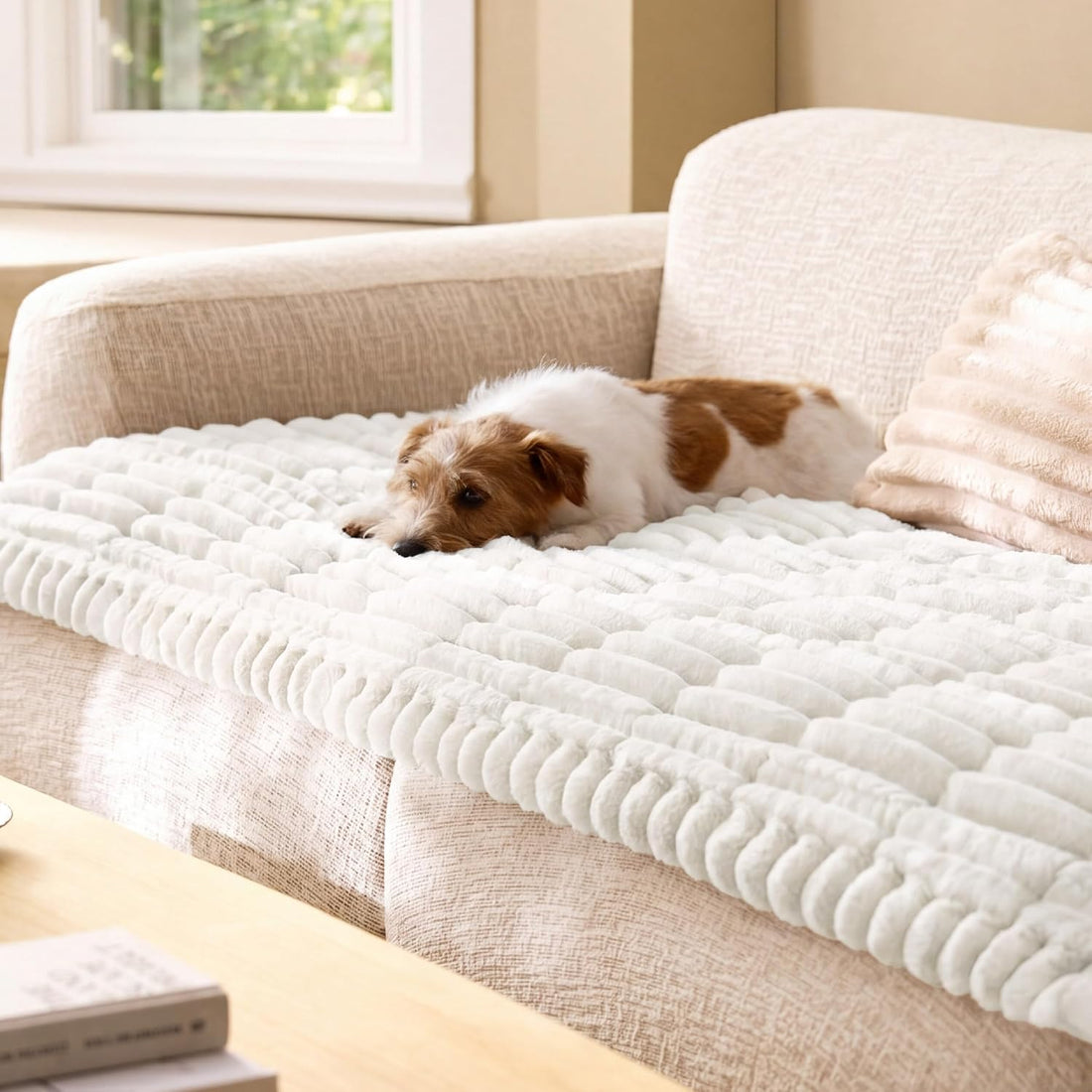 Bedsure Comfyfleece® Couch Covers for Dogs