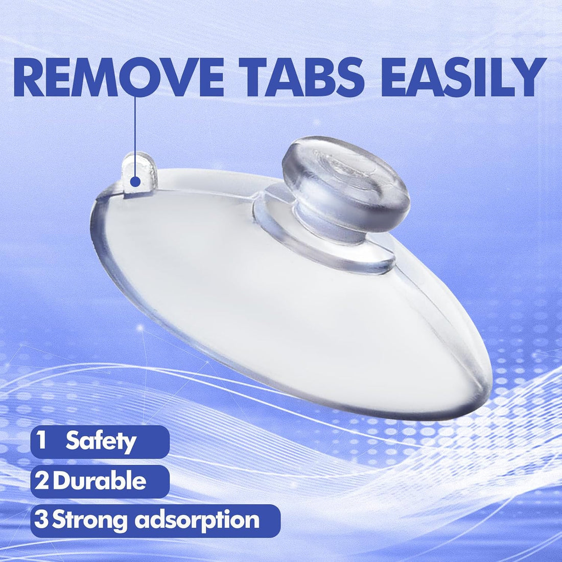 8 Pack Suction Cups for Aquarium Thermometer
