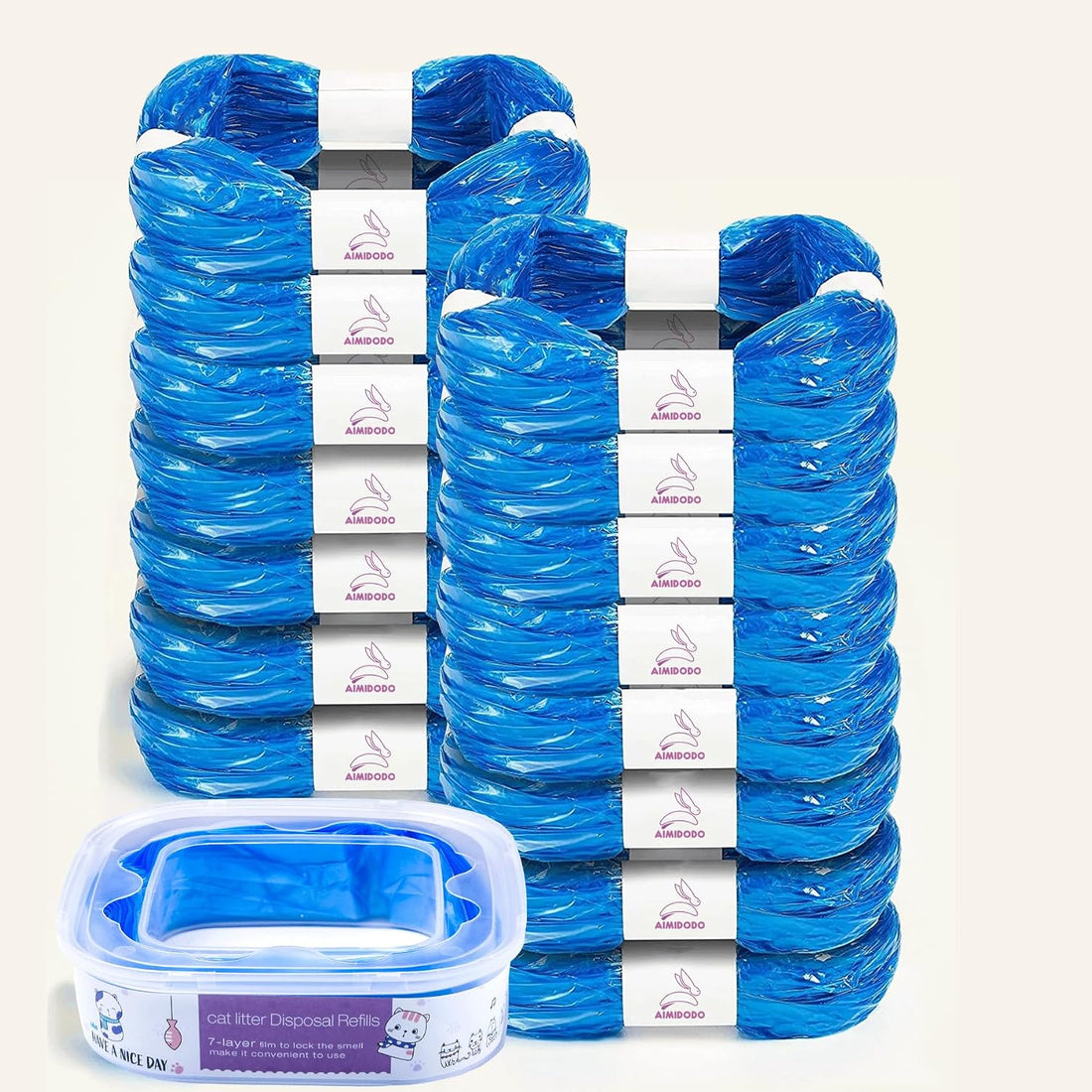 15 Pack Cat Litter Refills Compatible with Your Litter Refill