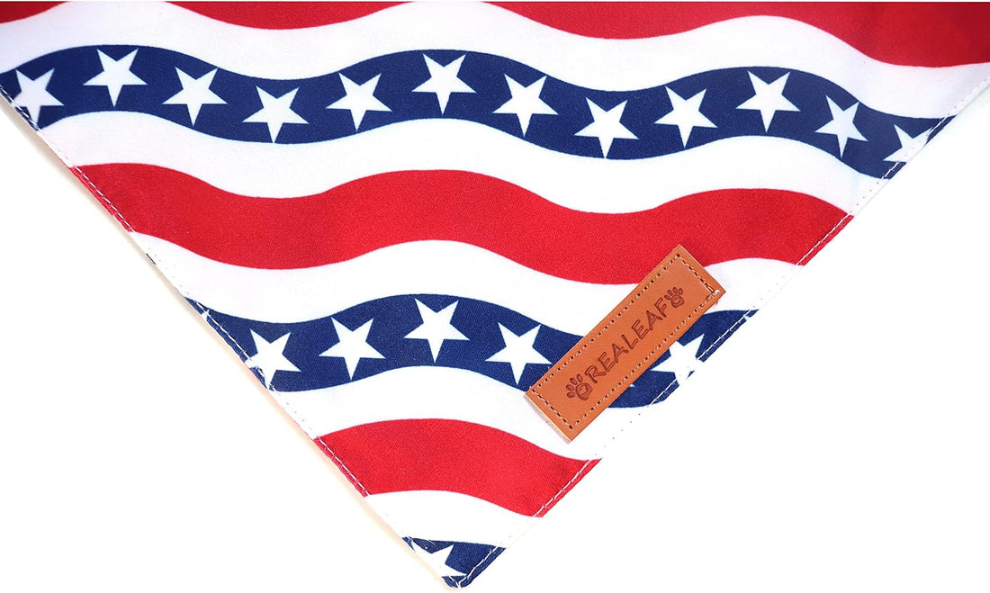 Realeaf 4th of July Bandanas 2 Pack