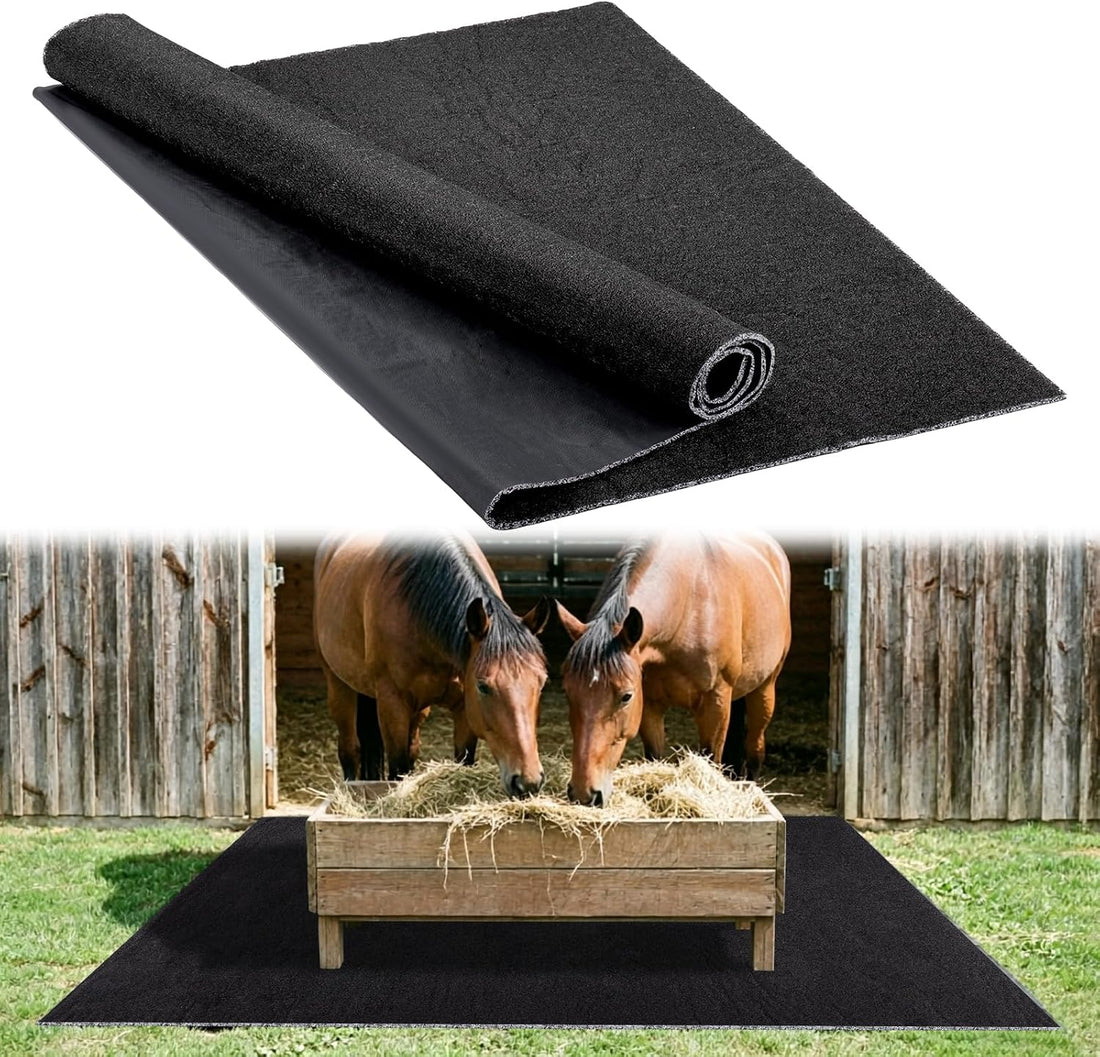Rubber Horse Stall Mat 4 x 6 Ft