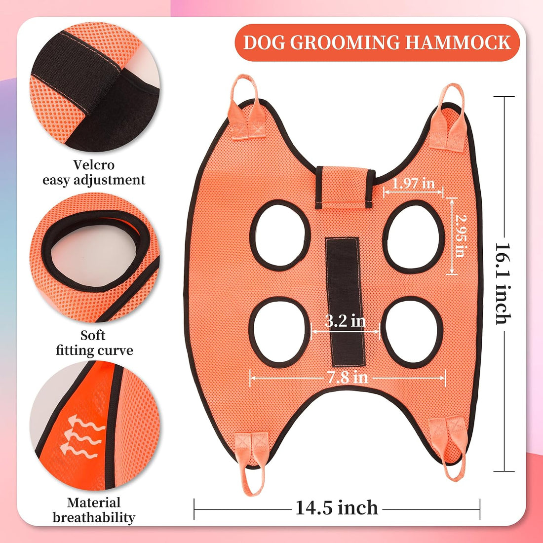 PatiencET Cat Grooming Hammock Kit