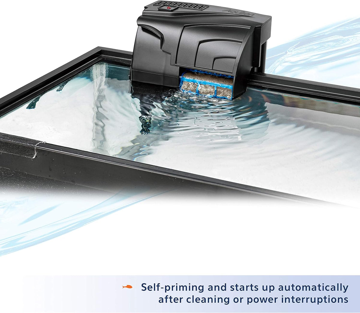 Aqueon QuietFlow 30 LED PRO Aquarium Fish Tank Power Filter