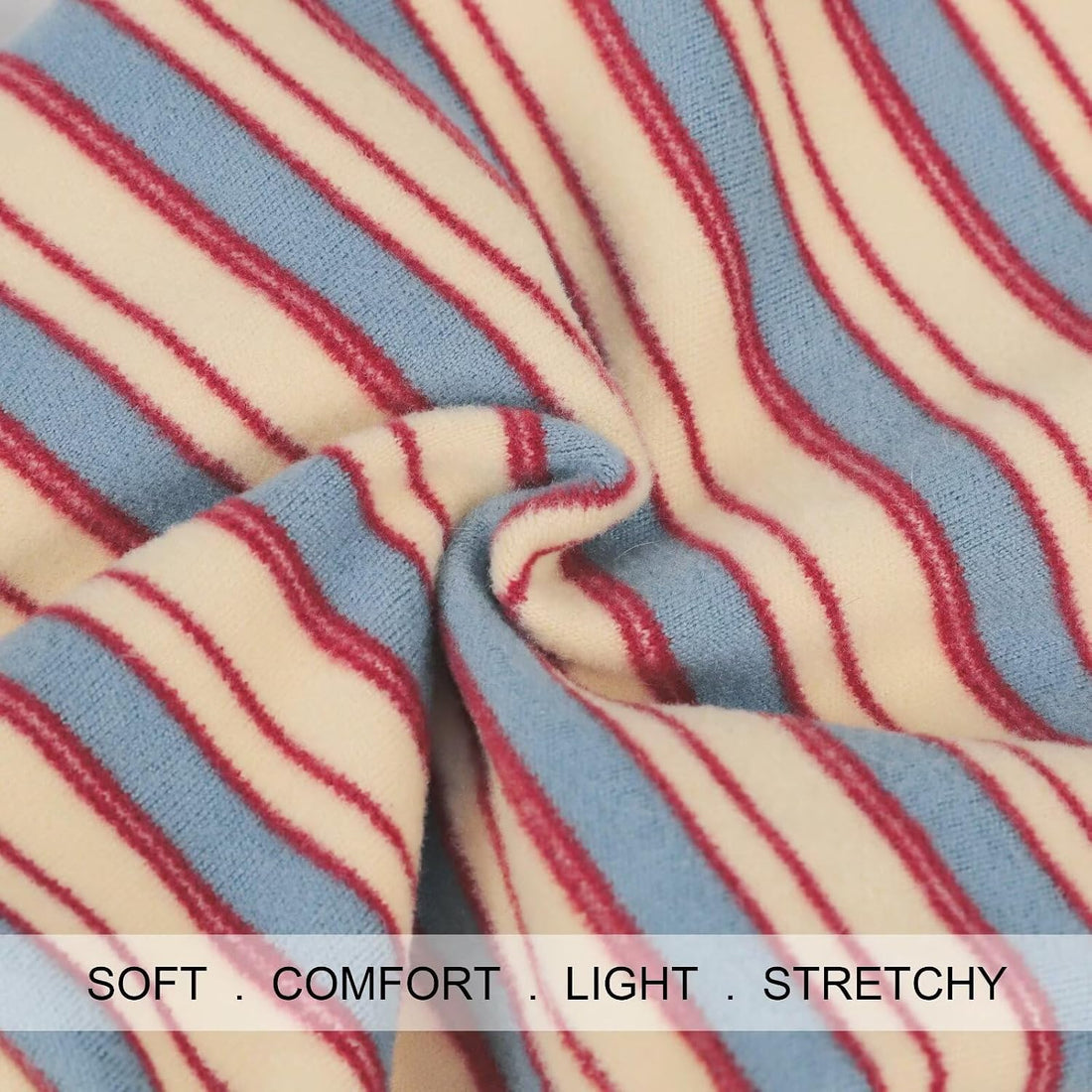 Stylish Striped Block Dog Shirt, Comfortable, Breathable