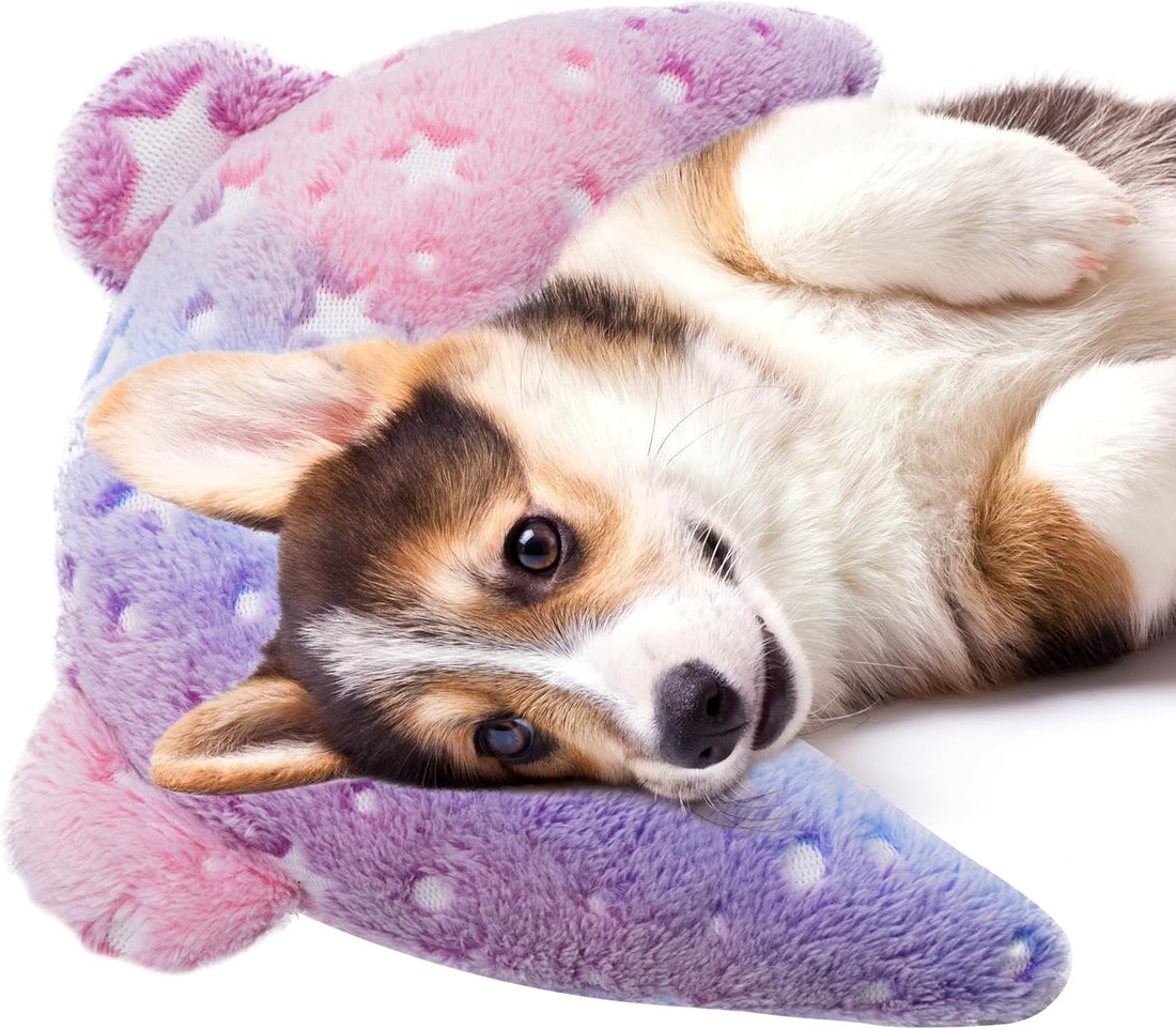 Pet Calming Pillow for Dogs, Soft U-Shaped Pillow Glow in the Dark