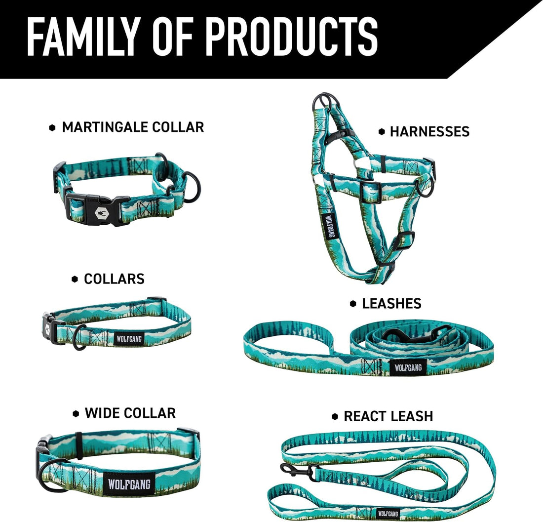 Wolfgang Venture Dog Harness Greatescape Print Large
