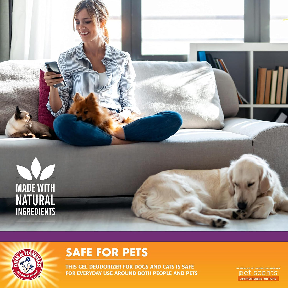 Arm & Hammer for Pets Plug-in Scented Oil Refills, Lavender Fields