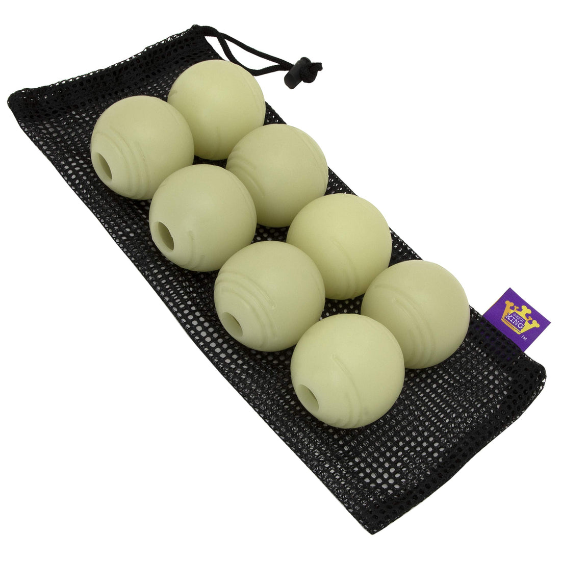 Chew King by Mammoth Glow-in-the-Dark Dog Fetch Balls