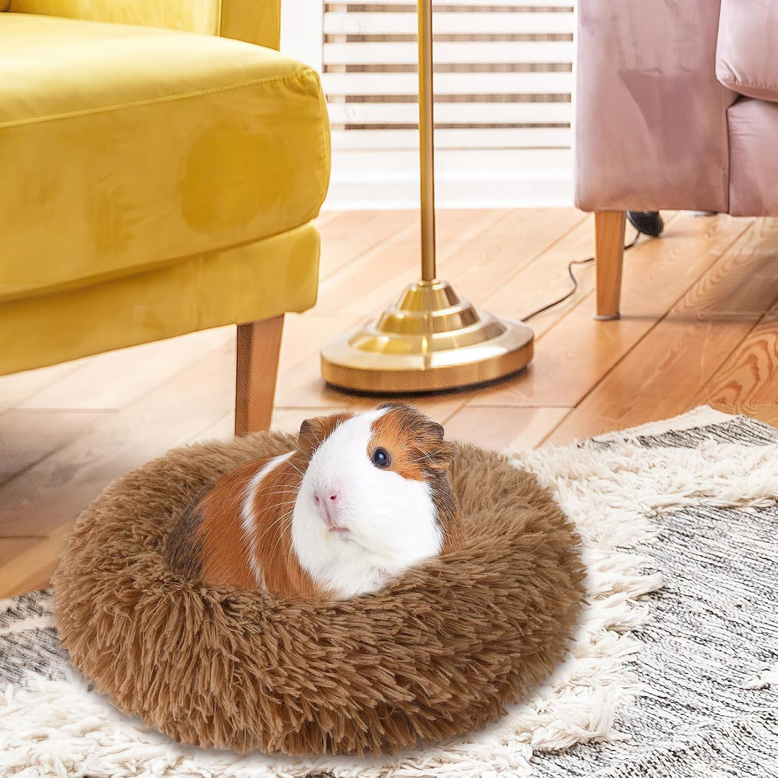 PETKNOWS 2-Pack Winter Guinea Pig Beds Hamster Bed Small Animal