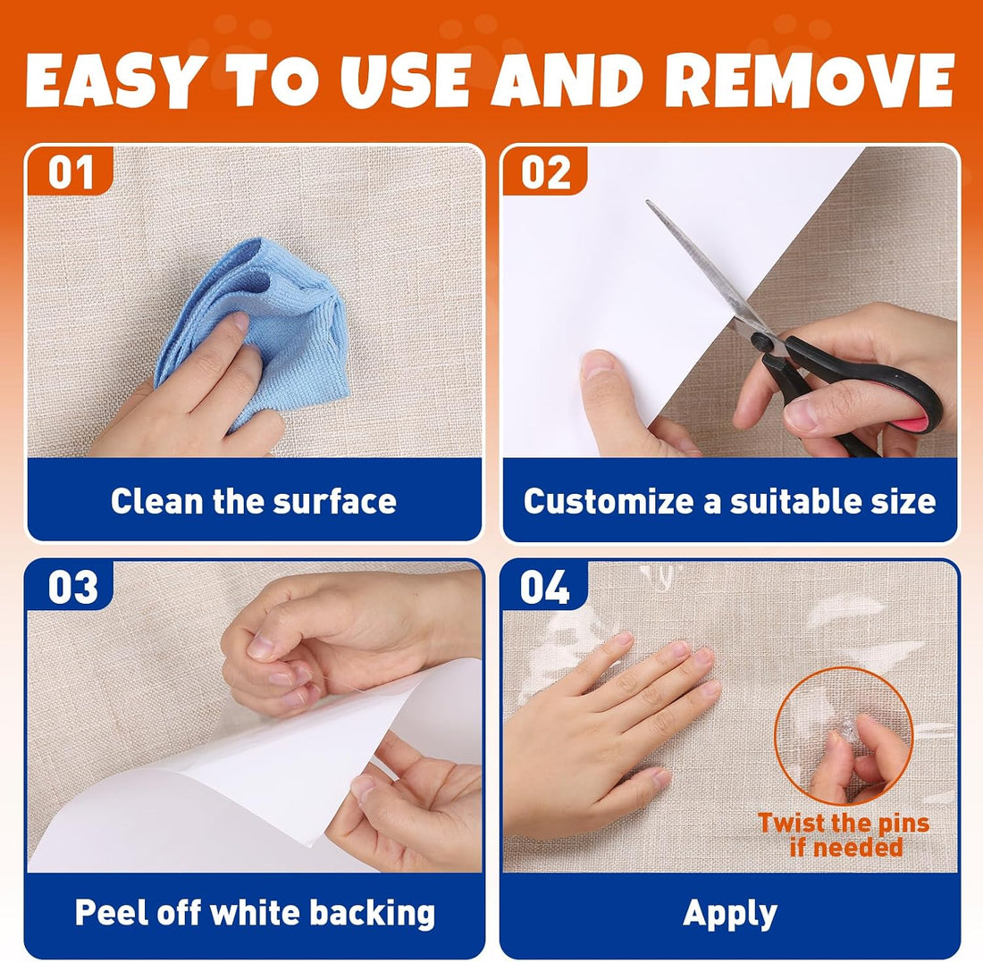 17Pack- Anti Cat Scratch Furniture Protector