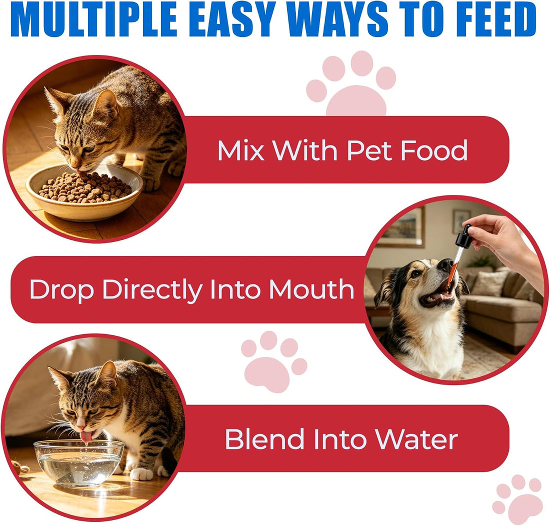 Just Try Iron Liquid Supplement, Iron for Dogs&Cats