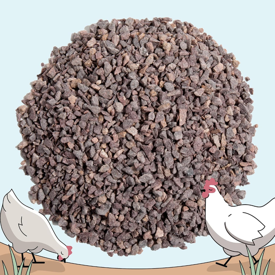 Mile Four Chicken Grit for Layer & Grower Chickens Age 8-20+ Weeks