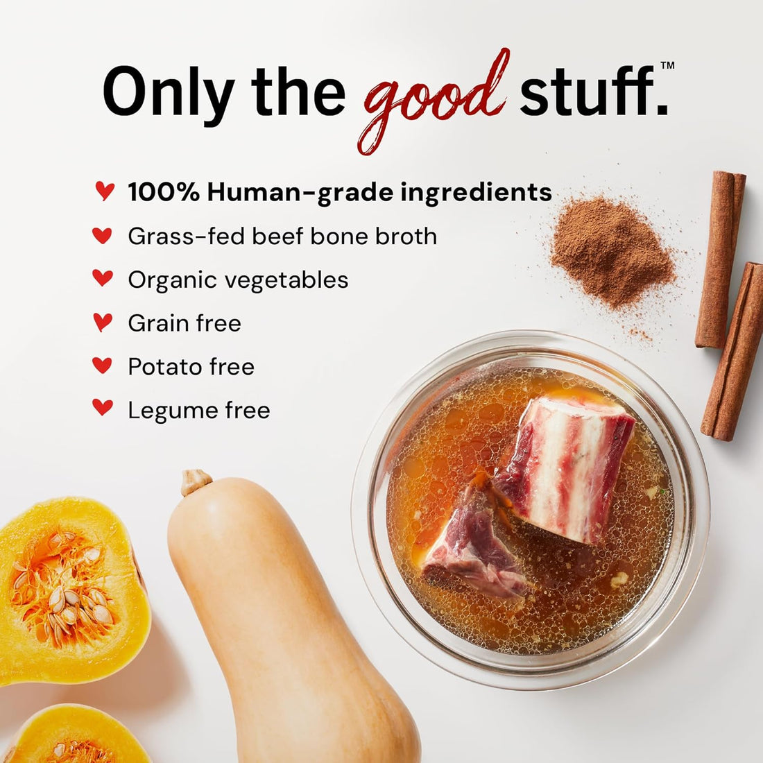 Stella & Chewy's Human-Grade Grass-Fed Beef Bone Broth for Dogs