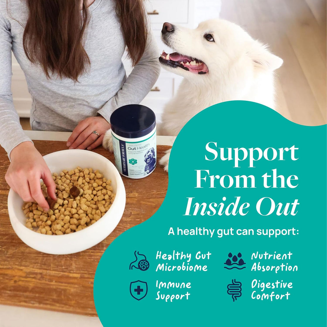 Veterinary Formula Smart Vitality Gut Health Soft Chews for Dogs