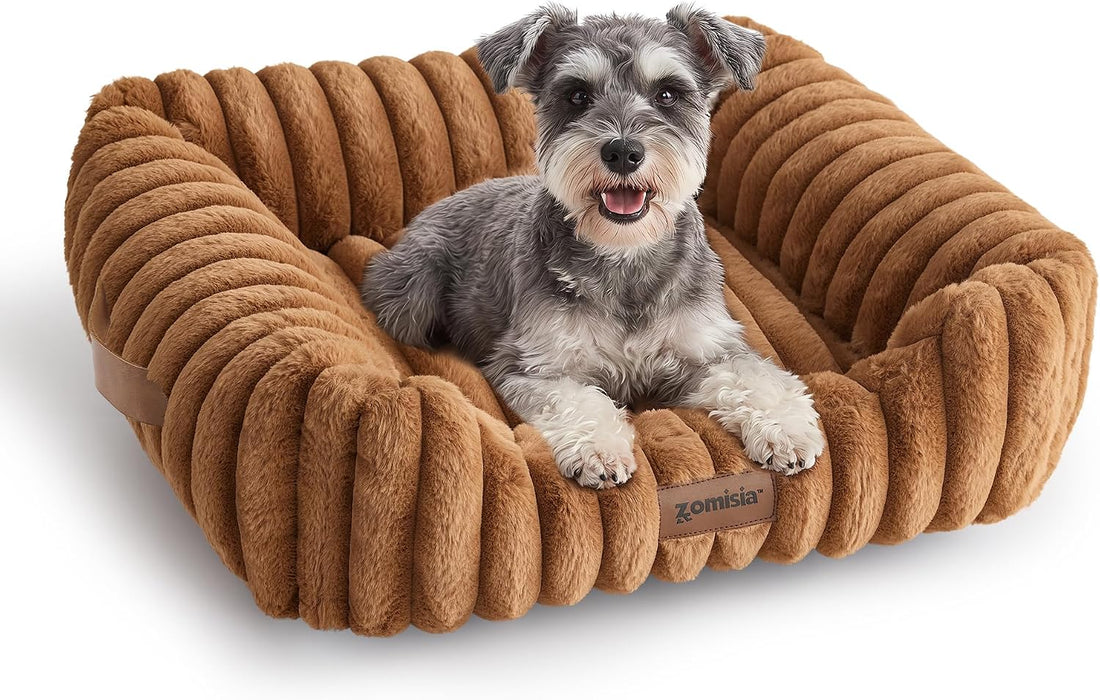 ZOMISIA Orthopedic Large Cat Bed with Removable Washable Cover