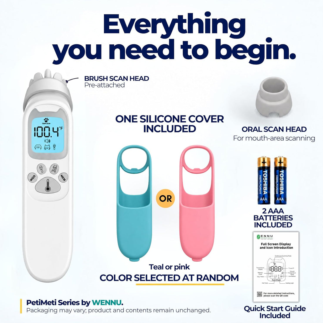 Non-Contact Pet Thermometer for Dogs and Cats