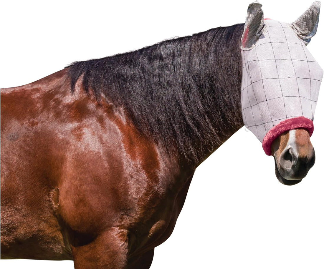 Farnam SuperMask II Horse Fly Mask with Ears, Average Size